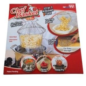 Original Chef Basket 12 in 1 Kitchen Tool NWT